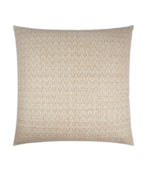 Thatchwork Square Natural Pillow