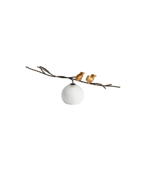 Gold Finches Sculpture