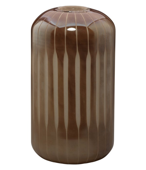 Hughes Mauve Midcentury Vase, Large