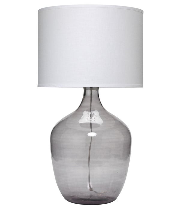 Extra Large Plum Jar Grey Table Lamp
