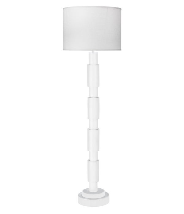 Quinn White Floor Lamp