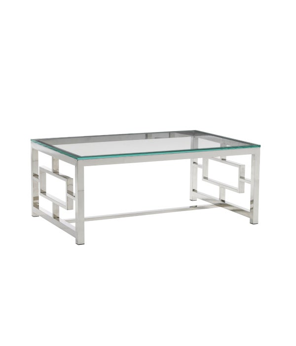 Russell Glass Top Cocktail Table