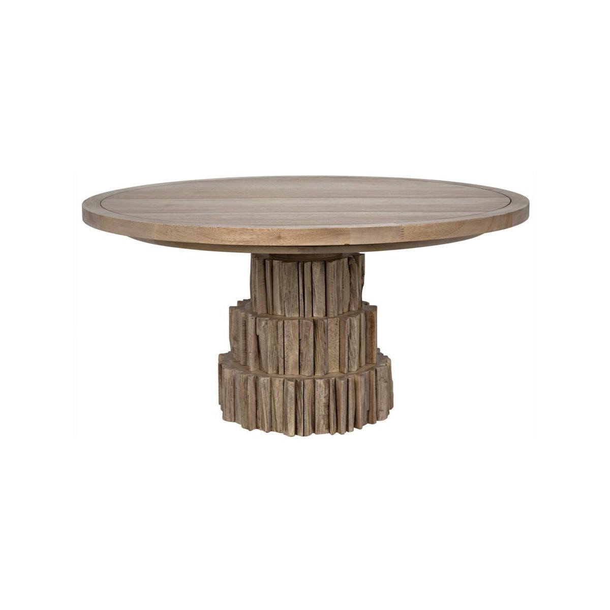Cliff Dining Table, Washed Walnut
