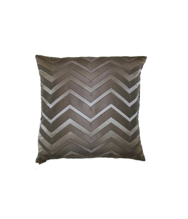 Bliss Square Taupe Pillow
