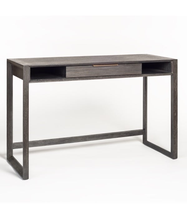 Riley Desk, Brushed Carbon