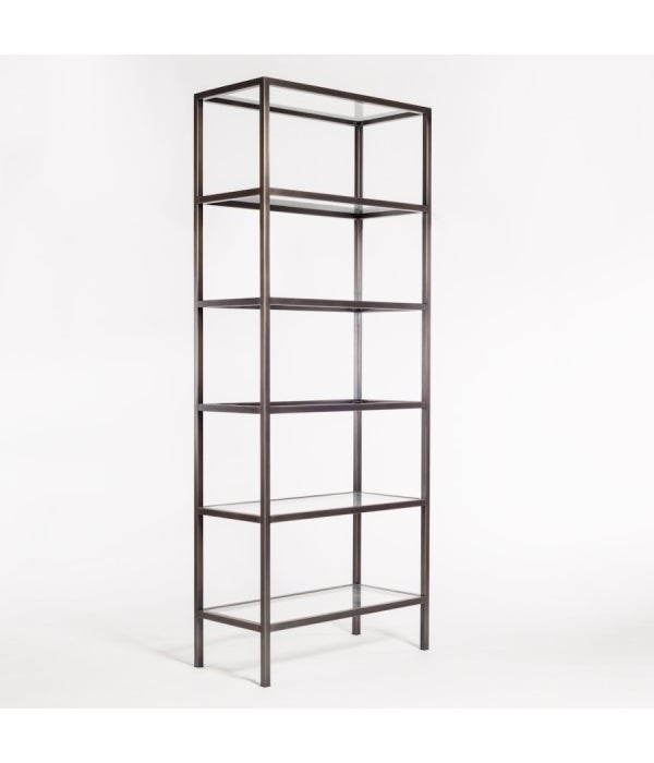 Sawyer Bookshelf, Gunmetal