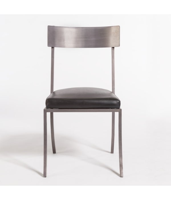 Marin Dining Chair, Aged Obsidian, Burnished Riviera
