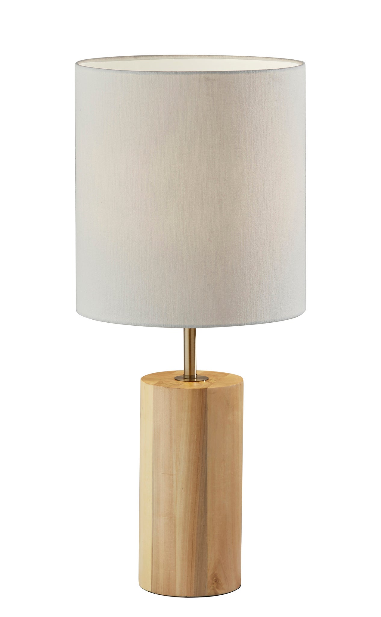 Adesso Eden Natural Ash Wood Modern Tripod Table Lamp - #12R49