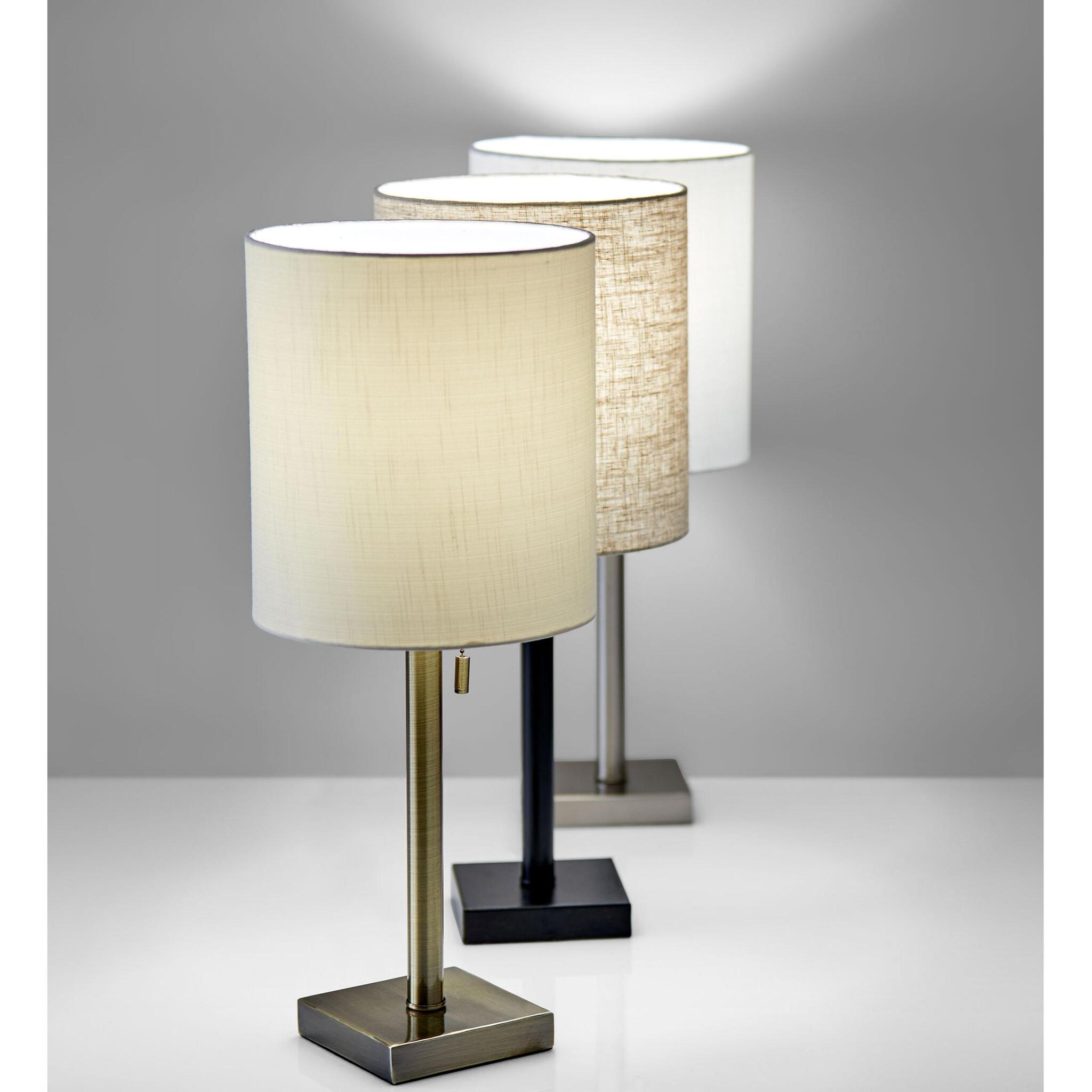 Liam Table Lamp- Antique Bronz - decorative table lamps | Adesso