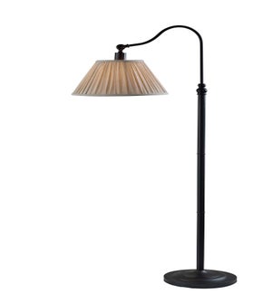 SHILOH FLOOR LAMP- BLACK