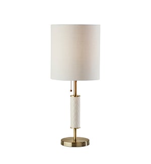 Vanessa Table Lamp- Antq Brass