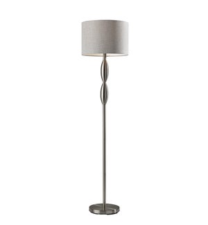 Lance Floor Lamp- Steel