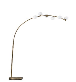 Ronan LED Arc Lamp w/SS- AB