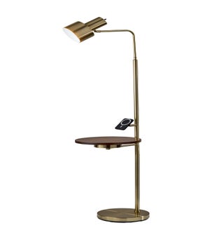 JOEL WRLS CHRG FLR LAMP W/ TBL