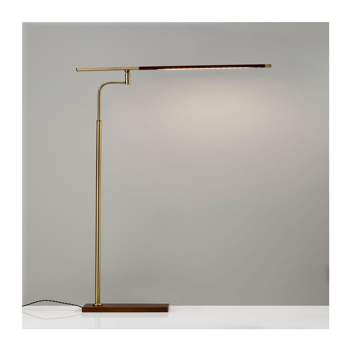 Brass Task Floor Lamp, Lighting
