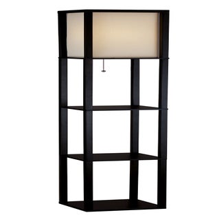 Wright Tall Floor Lamp-Black