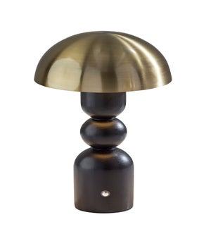 Connie LED Cordless Table Lamp- Black