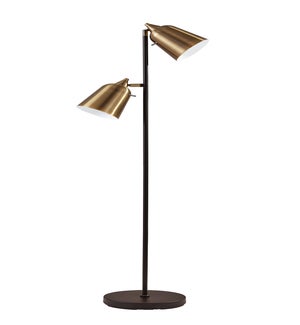 Malcolm Floor Lamp- Black