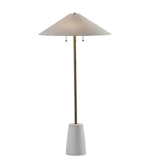 Waylon Floor Lamp- White
