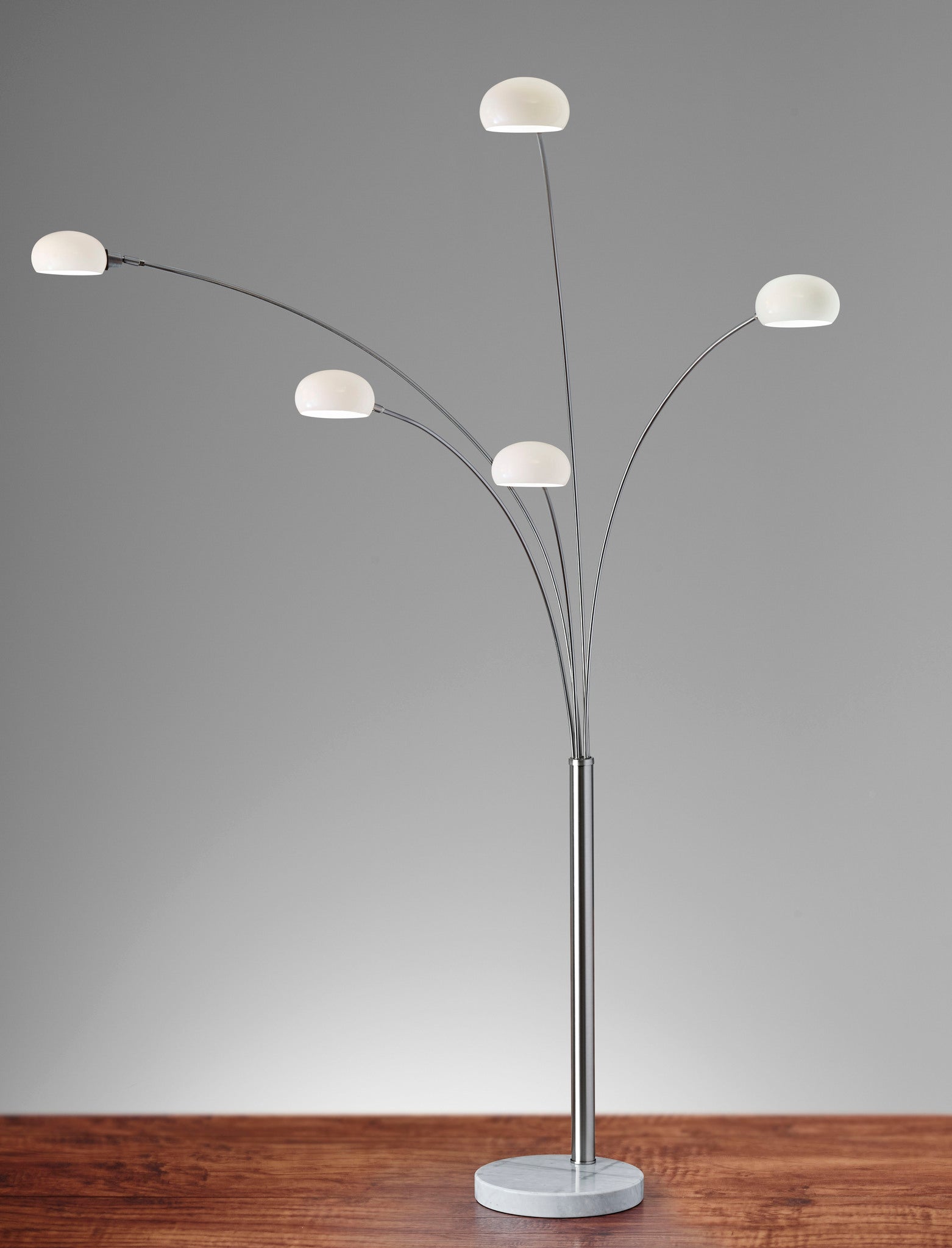 adesso luna arc floor lamp