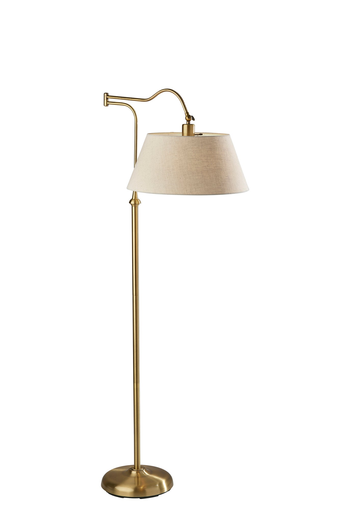 Rodeo Flr Lamp- Antique Brass - fall 2022 | Adesso