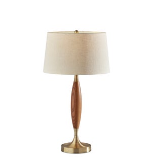 Pinn Table Lamp- Antique Brass