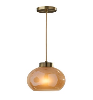 ATTICUS PENDANT- ANTIQUE BRASS