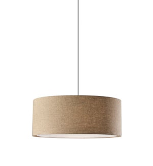 Harvest Lrg Drum Pendant- Ntl