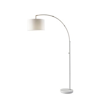 Preston Arc Lamp- White