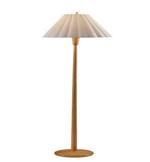 Scallop Floor Lamp- Natural