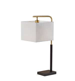 Flora Table Lamp- Antq Brass