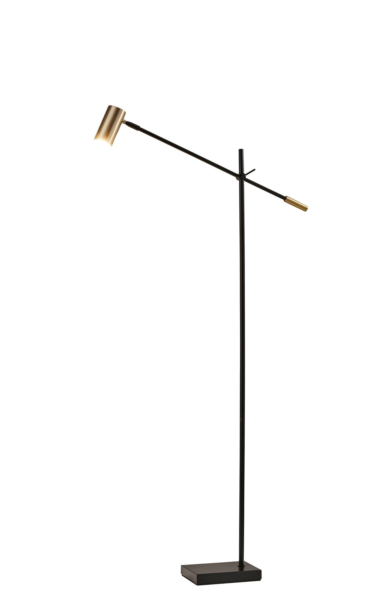 Adesso Levy Floor Lamp - Black