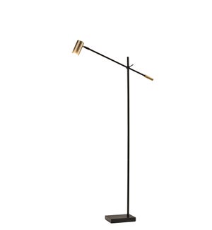 Collette LED Floor Lamp- Black