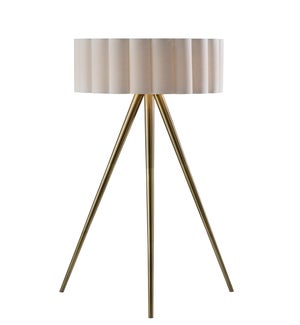 Caldwell Floor Lamp- Antique Brass