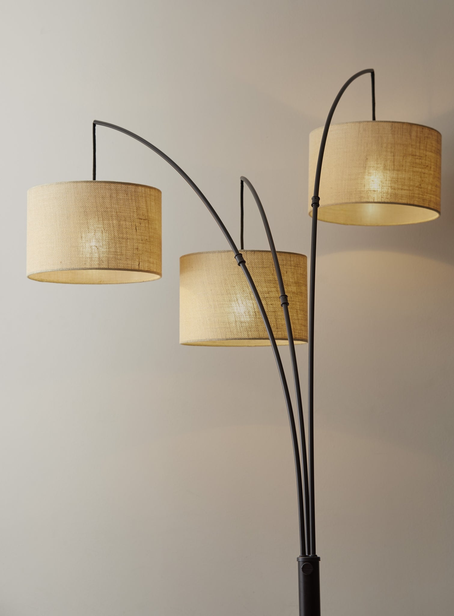 adesso trinity floor lamp