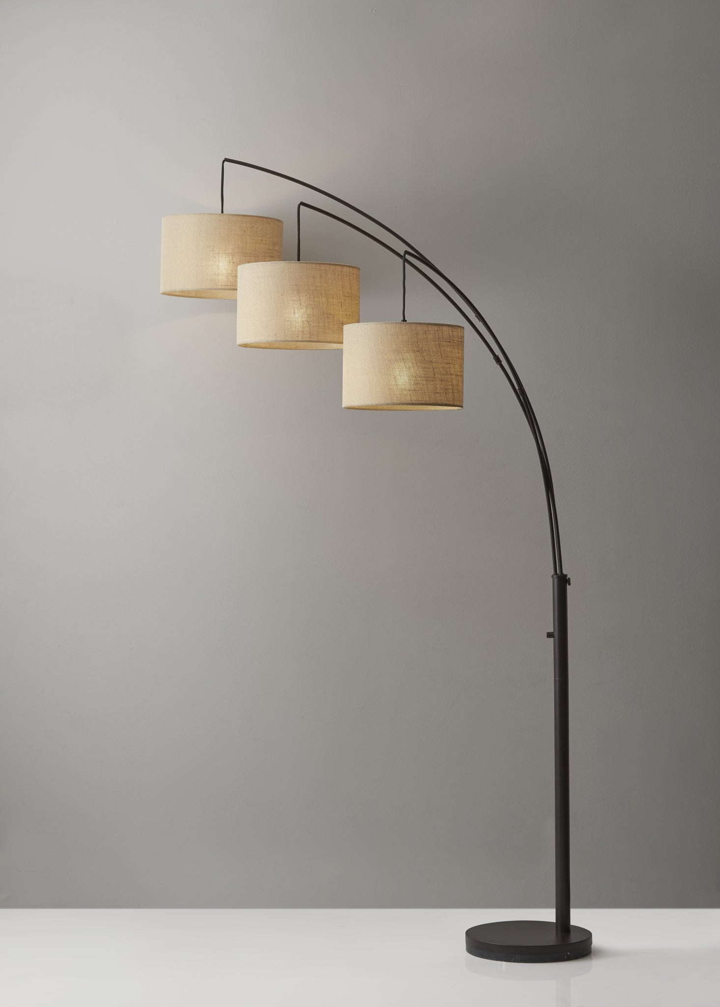 adesso trinity floor lamp