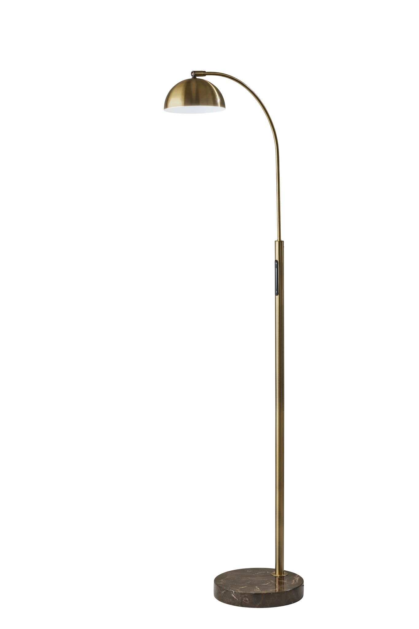 特別価格Adesso Bristol Floor Lamp Antique Brass Brass Antiqued並行輸入 アートワークスタジオ公式 Yahoo!ショップ - フロアーランプ｜Yahoo