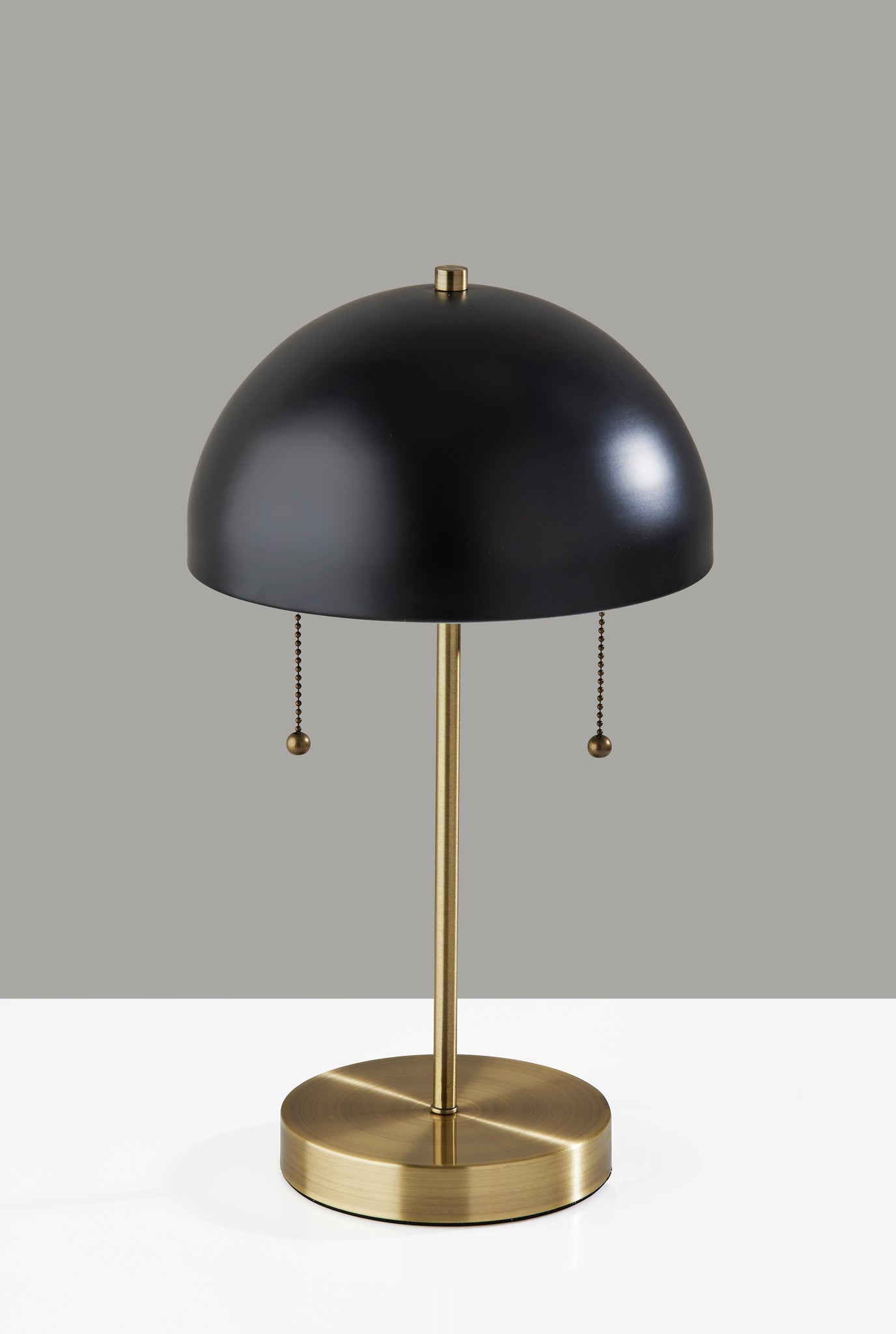 Black dome deals table lamp