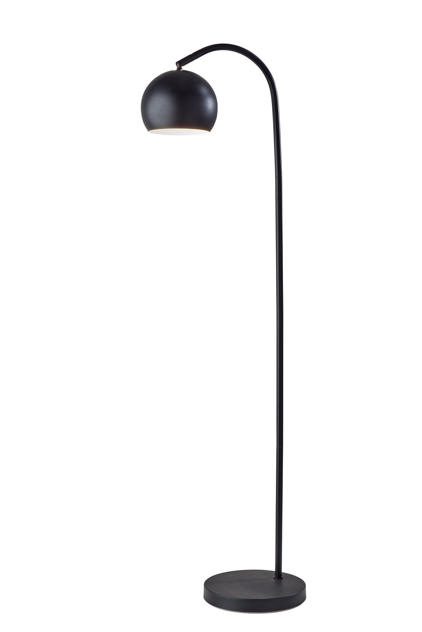 Adesso Emerson 59 in. Antique Brass Floor Lamp 5138-21 - The Home
