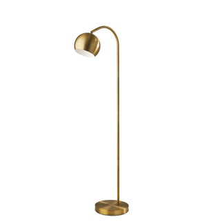 Emerson Floor Lamp- Antq Brass