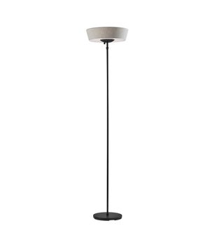 Harper 300W Floor Lamp- Black