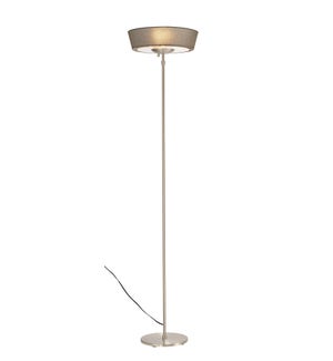 Harper Floor Lamp- Grey Shade