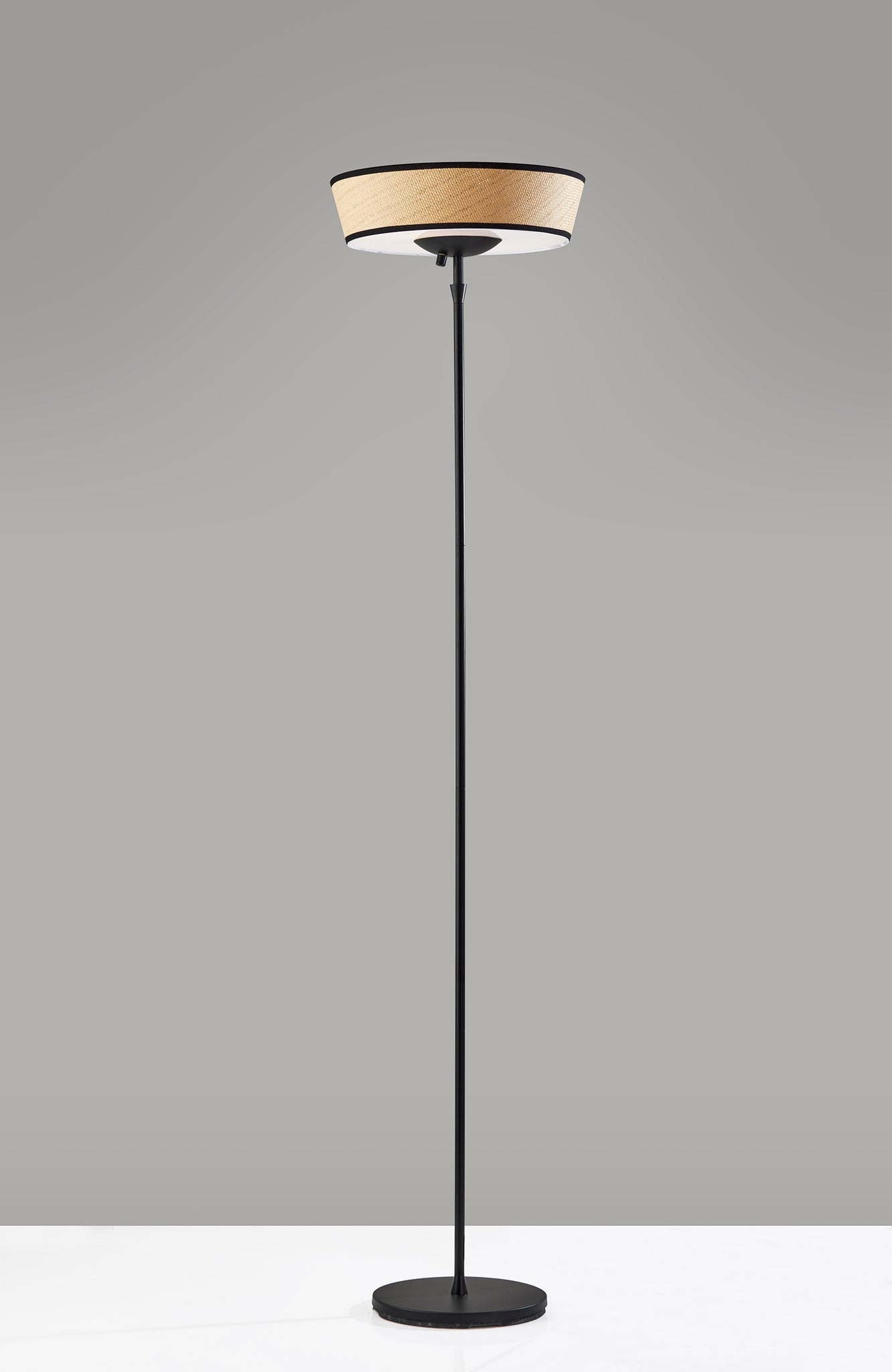 adesso harper torchiere floor lamp