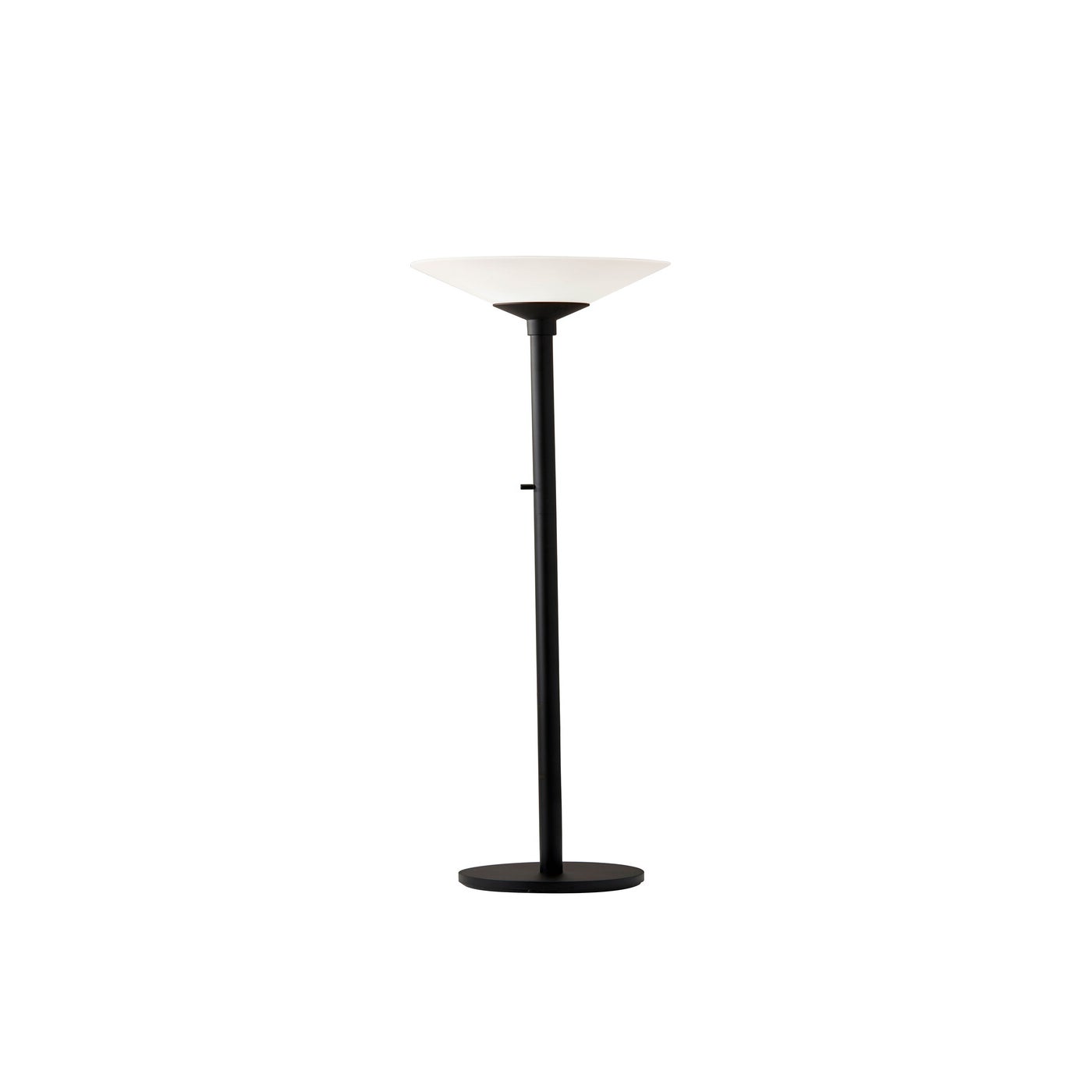 Aries Floor Lamp-Black - torchiere