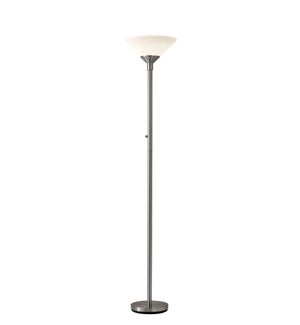 Aries Floor Lamp-Steel