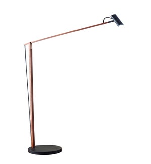 Adesso 5023-22 Expo 300W Torchiere, 71.5 in., 2 x 150W Incandescent/LED,  Brushed Steel/Chrome Finish, 1 Floor Lamp 