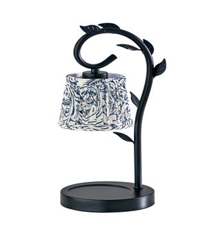 IVY CANDLEWARMER LAMP- BLACK