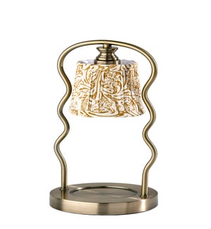 TWIRL CANDLEWARMER LMP-ANT BRS