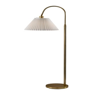Thalia Floor Lamp-Antique Brss