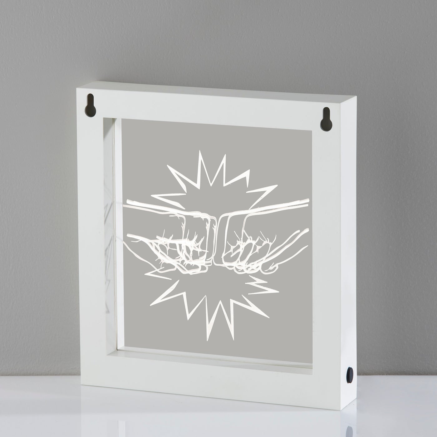 Diy Led Light Box Frame Shelly Lighting 0701